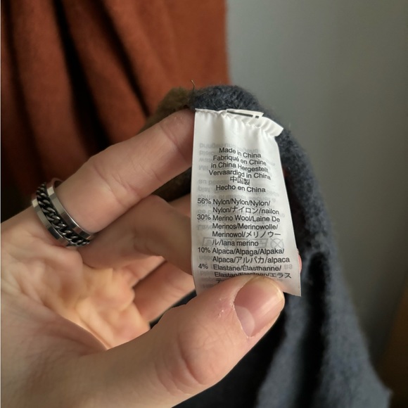 Madewell Kent Colorblock Long Cardigan Womens Size Medium - Picture 5 of 5